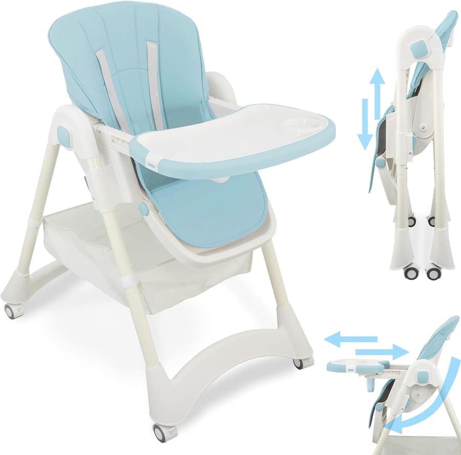 ALMAR Baby Trona de Bebe Evolutiva Azul