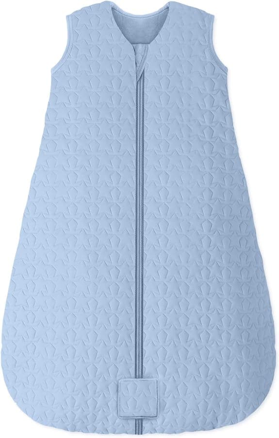 Unnivoll Saco de Dormir Bebé Invierno 0-6 Meses, TOG 2.5, 100% Algodón, Súper Cálido Unisex 58-66 cm