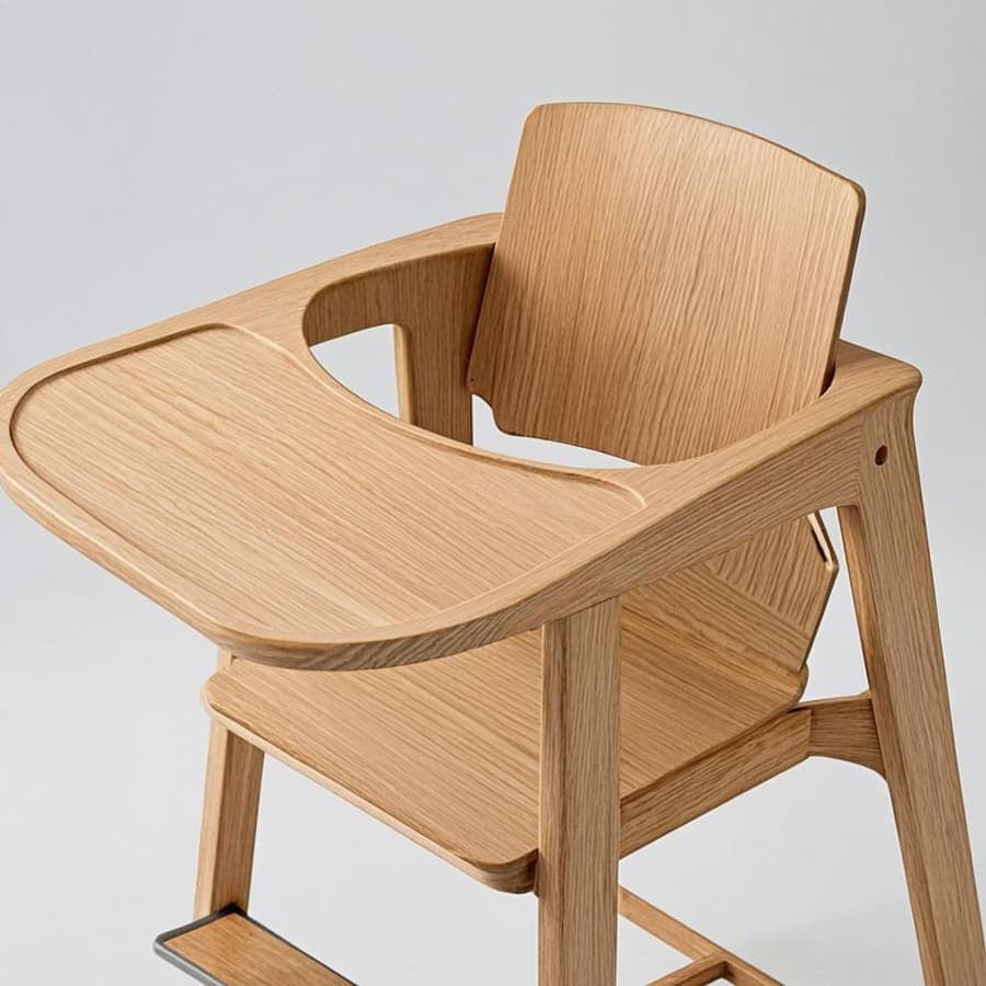 Bandeja Hauck para Trona de Madera